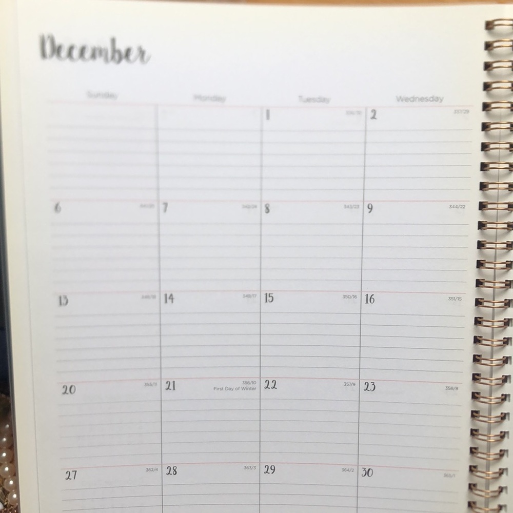 Planner, never used - Picture 4 of 4